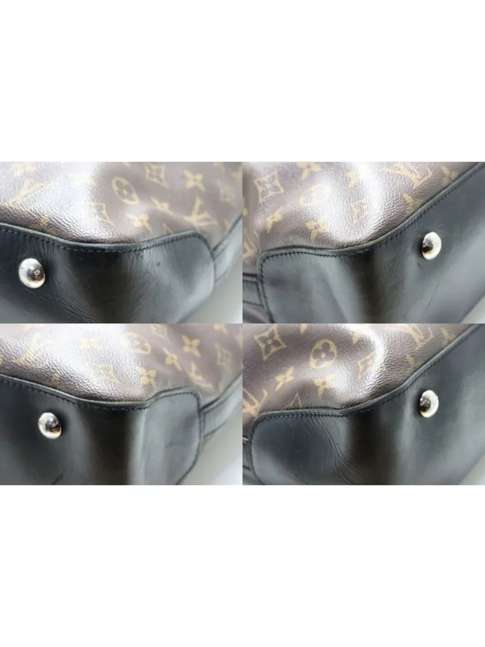 Louis Vuitton Monogram Macassar Davis Leather 2-Way Tote